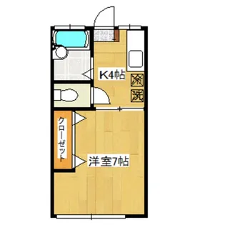 けやき荘【2階】の間取り