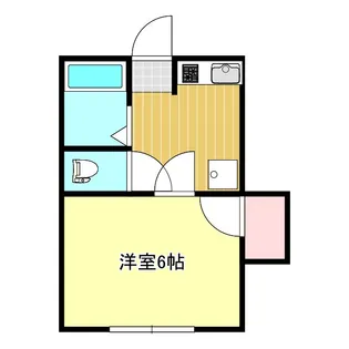 タウンハウス明神【1階】の間取り