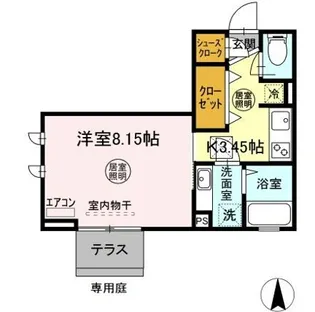 サリサ.b【1階】の間取り