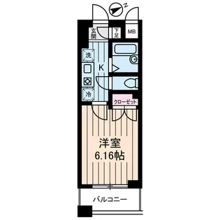 リリエンベルグ弐番館【4階】の間取り