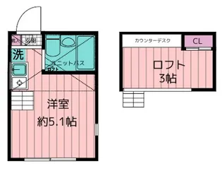 マイプラン高円寺南I【1階】の間取り