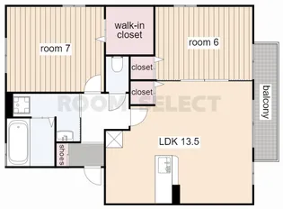STAR★EYES’【2階】の間取り