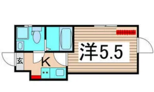 東京都足立区梅田6【アパート】の間取り