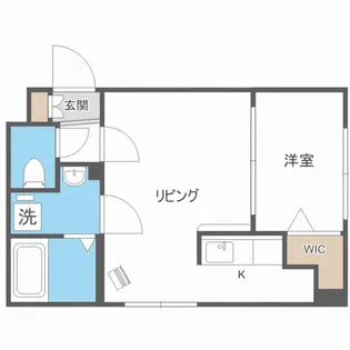 シャトン北10条【3階】の間取り