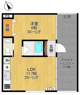 ノーザンテラス【2階】の間取り