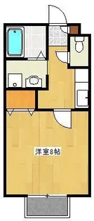 クロノス21御領A【2階】の間取り