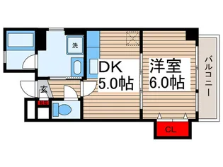 フラッツII【2階】の間取り