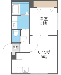 カーサ梅ヶ丘【1階】の間取り