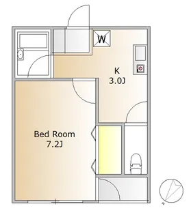 アルザスIV【2階】の間取り