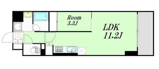メセナ緑地公園【4階】の間取り