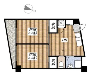 耕和昭島ビル【5階】の間取り