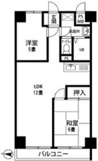 PLENDY南浦和【3階】の間取り