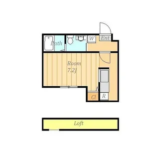 フェリオ【2階】の間取り