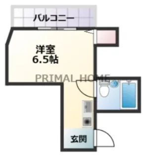 グリタァ六角橋【3階】の間取り