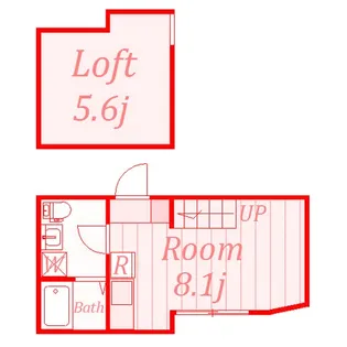 ウインドビュー戸塚【2階】の間取り