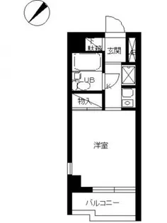スカイコート大森第4【2階】の間取り