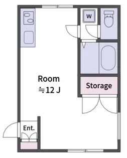 パオサイド【2階】の間取り