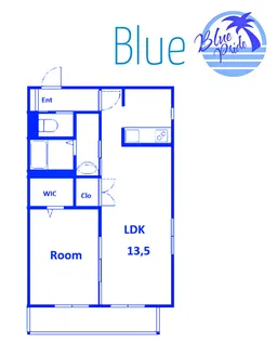 鵠沼レジデンス【1階】の間取り