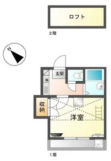 オリーブハウス小郡【2階】の間取り