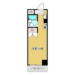 ヒルズ実方【2階】の間取り