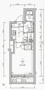 ヴォーガコルテ上板橋【1階】の間取り