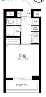 グラツィア方南町【3階】の間取り
