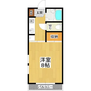 グローヒル【1階】の間取り