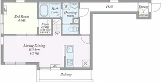 アンヴェル日吉【2階】の間取り