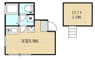カーサエウレカ【1階】の間取り