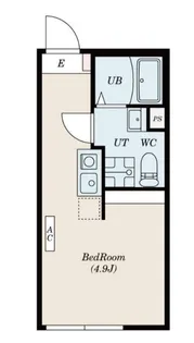 HANABUSAV【2階】の間取り
