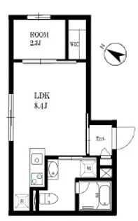 aLATO EKODA【1階】の間取り