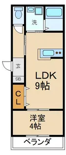 フェリジータ【1階】の間取り