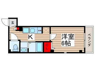 MONTLIVRE市川【3階】の間取り