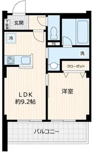 セル エット ルミエール【4階】の間取り