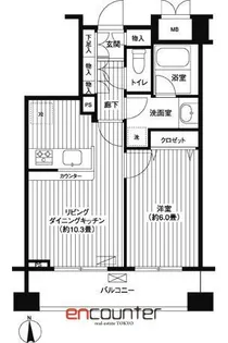 プリムヴェール西尾久 メゾンB【2階】の間取り
