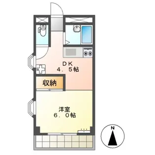 ニュー今井堂マンション【1階】の間取り