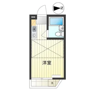 サンリバーハイム【2階】の間取り