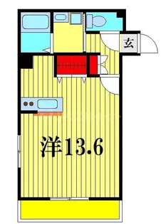 コレージュ【3階】の間取り