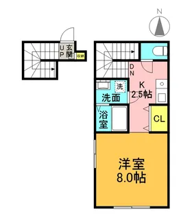 トレミー【2階】の間取り
