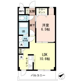 エクセルコート【3階】の間取り
