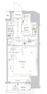 AXAS目白アジールコート【4階】の間取り