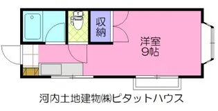 メイプルリーフ岩曽【1階】の間取り