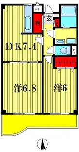 エム・オーレジデンス【3階】の間取り