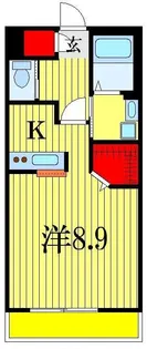 ラ エスコンディダ【1階】の間取り