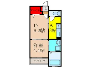 パル池田2【2階】の間取り