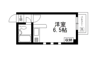 プランニングバンクビル西院【2階】の間取り