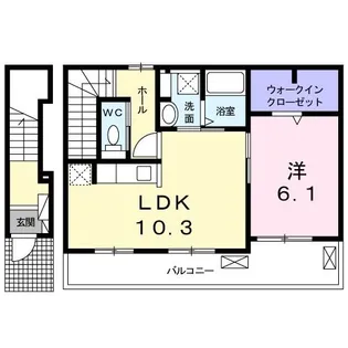 AFCレジデンス・VI【2階】の間取り