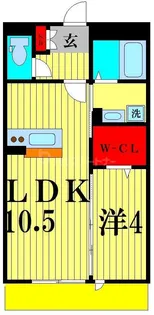 パークフラッツ【2階】の間取り