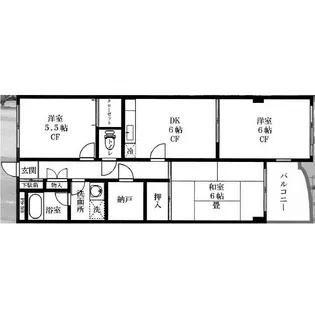 エムズフラット【3階】の間取り
