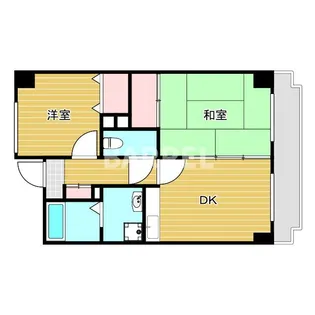 オクト千歳【3階】の間取り